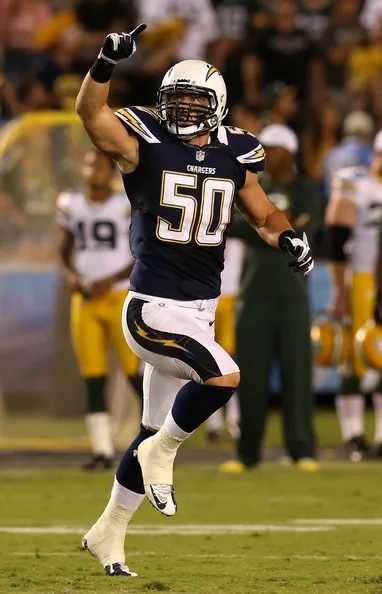 Rick Elmore during his football career